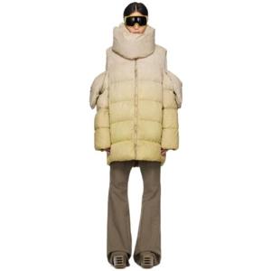 릭오웬스 패딩 Moncler    토프   그린 다운 코트 241232M178005