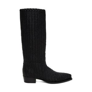 Bottega Veneta 첼시부츠 블랙 리플리 부츠 232798M222000