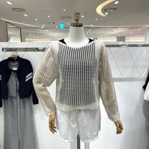 [밸리걸] 롱슬리브 펀칭 니트 803480