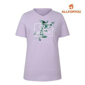 [올포유] 여성 원포인트 반팔 티셔츠 ALTRM4151-607