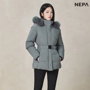 네파 [택가 459,000원] 여성 역시즌 안유진 프리미아 스트레치 벨티드 구스 다운자켓 7K82068
