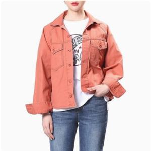 [시에로]루즈FIT의 워싱 셔츠형 점퍼 SF2JPF112