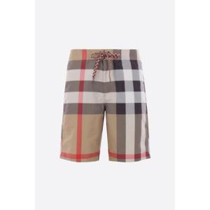 BURBERRY Check nylon shorts 8022647A7028