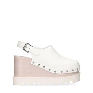 Stella McCartney 95mm Elyse 인조 가죽 크록스 77I-AKX012