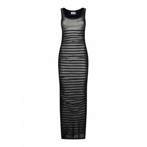 [JEAN PAUL GAULTIER] 여성 니 Length 튤 앤 비스코스 블렌드 원피스 RO213BM06590100 블랙 /8
