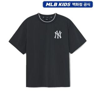 [MLB키즈]쿨필드스포티브 베이직 스몰로고 우븐 티셔츠 뉴욕양키스(7ATSB3253)