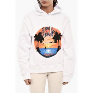 디스퀘어드2 후드 티셔츠 S72GU0450 S25551 100 White