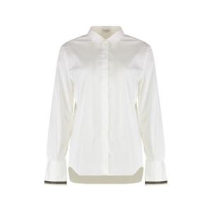 브루넬로 쿠치넬리 셔츠 M0091MA106 C159 WHITE