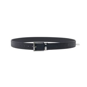 [몽블랑] SS25 남성 레더 벨트 130586 BLACK