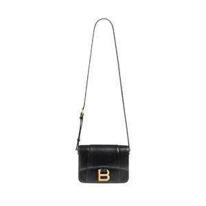 발렌시아가 아워글래스 스몰 플랩백 블랙 8285222ABQ81000