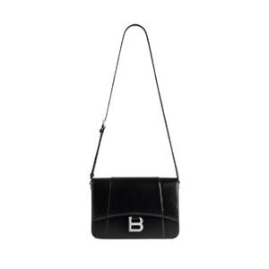 발렌시아가 아워글래스 미디움 플랩백 블랙 8289612ABQ91000