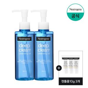[뉴트로지나] 클렌징 오일 200ml x2+(증)젠틀폼10g 3개
