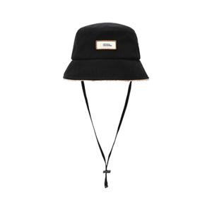 [내셔널지오그래픽 키즈] N214KHA050 키즈 코듀로이부클버킷햇 BLACK