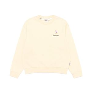 내셔널지오그래픽 키즈 K234GSW910 여아 맨투맨(기모) IVORY