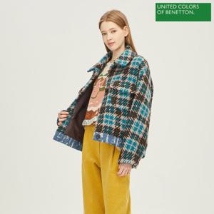 베네통 루스터 미란다 숏 코트 BACTA7361_TQ