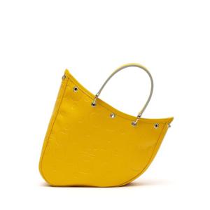 비틀즈 x 꼼데가르송 더 비틀즈 CDG 엠보싱 컬러 보트 백 스몰 VZ-K241-051 VZ-K241-051