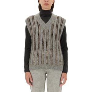 브루넬로쿠치넬리 브이넥 니트조끼 MCM510602 CYT56