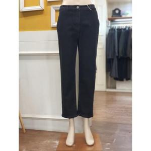 BCBG 세이브존01 오텐지 짧은 기모 블랙진 B4D9P350
