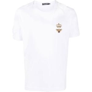 돌체앤가바나 반팔 티셔츠 G8PV1Z G7WUQ W0800 BIANCO OTTICO