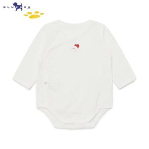 블루독베이비[hu] 25.SS WH)러브도기배내바디수트 45170-040-02 바디수트 배내수트 봄여름수트 출산선물