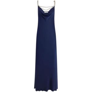 파코라반 롱 원피스 25PCRO028PO0336 481 P DEEP NAVY