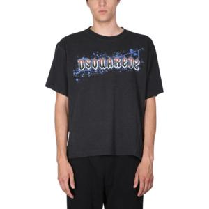 디스퀘어드2 반팔 티셔츠 S74GD1065 BLACK