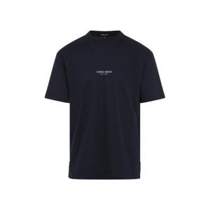 조르지오 아르마니 반팔 티셔츠 GM001085TE10629 BLUE