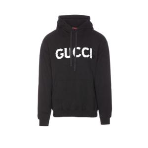 구찌 후드 티셔츠 788771 XJG4A1000 Black