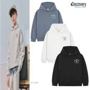[[디스커버리키즈-US] DKTR31051 키즈 아웃도어 스몰 그래픽 트레이닝 후드티셔츠
