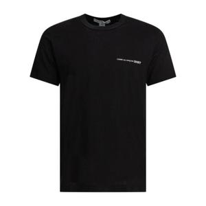 꼼데가르송 남성 블랙 반팔 티셔츠 FOT026S251 BLACK