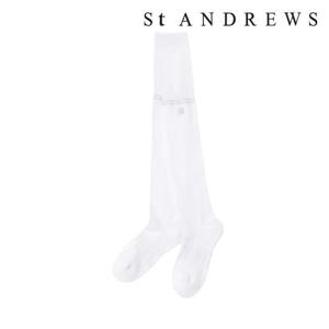 세인트앤드류스  (821E1SC060WH) 여성 글리터 블록 심볼 니삭스