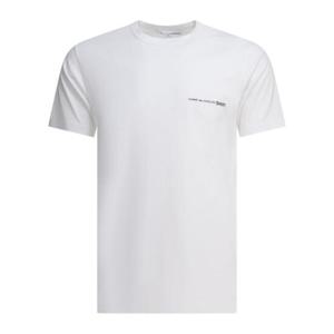 꼼데가르송 남성 화이트 반팔 티셔츠 FOT026S253 WHITE