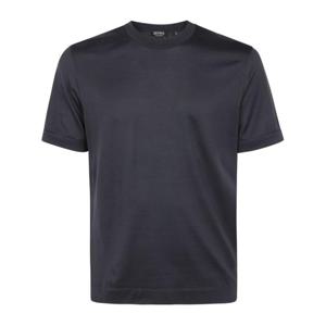 에르메네질도제냐 반팔 티셔츠 RUB386A5B718 BLUE