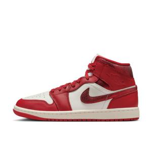 조던 브랜드 W 에어 조던 1 미드 SE WHJ9337 106SAIL/V RED
