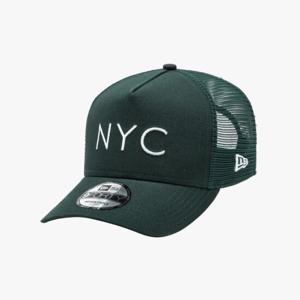 [뉴에라] NYC THIN A프레임 트러커 볼캡 다크그린 14561866