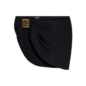 발망 로고 장식 비치 커버업 BKG402200
