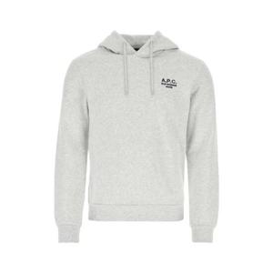 A.P.C. 멜란지 그레이 코튼 스웨트셔츠 COHBVM27914 TPN
