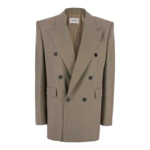 생로랑 수트 자켓 821942Y1I251506 Beige