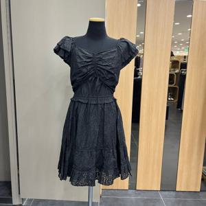 [에고이스트]펀칭포인트러플소매미니원피스 EQ2WO661