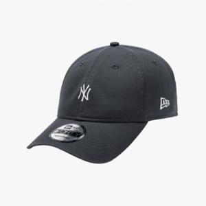 M 뉴에라모자 CQK 14561836 MLB 뉴욕 양키스 미니 로고 언스트럭쳐 볼캡 다크 그라파이트