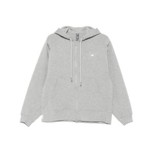아디다스 바이 스텔라 맥카트니 여성 그레이 짚업 후드 JI5159