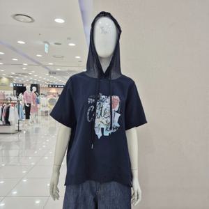 [크레송]반시스루 후드 티셔츠 NDCGRG73A