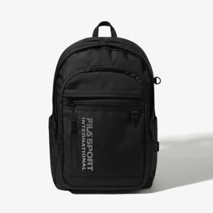휠라백팩 TQJ FS3BPF5012X-BLK 파티션 플래시 백팩