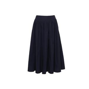 [SATIN] 플레어 미디스커트 S252C303