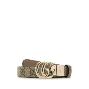GUCCI GG Supreme fabric GG Marmont reversible belt 65941892TIG 9763