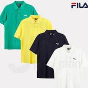 [휠라] HC06 깔끔한 공용 면혼방 반팔카라티 TSF2701X