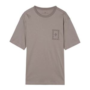 [지이크]S/S 베이지 레터링 반팔 티셔츠 PEI8504_