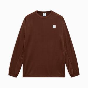 [푸마] 남성용 런닝 퍼포먼스 긴팔 티 M RN Knit Performance LST 950476-01