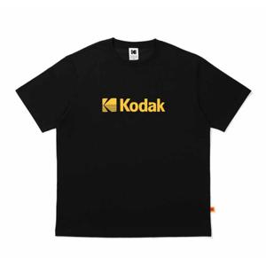코닥 빅로고 아스킨 반팔 티셔츠 B1 K5223ERS26 BLK CHC IVR WHT