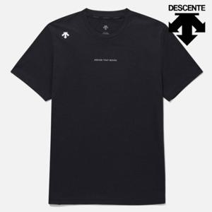 [데상트]데상트 퀵 드라이 반팔 티셔츠 SP123XTS39BLK0 남성 여